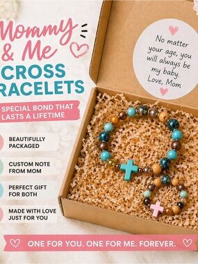 Handmade Mommy & Me Bracelet Set | Matching Family Bracelets
